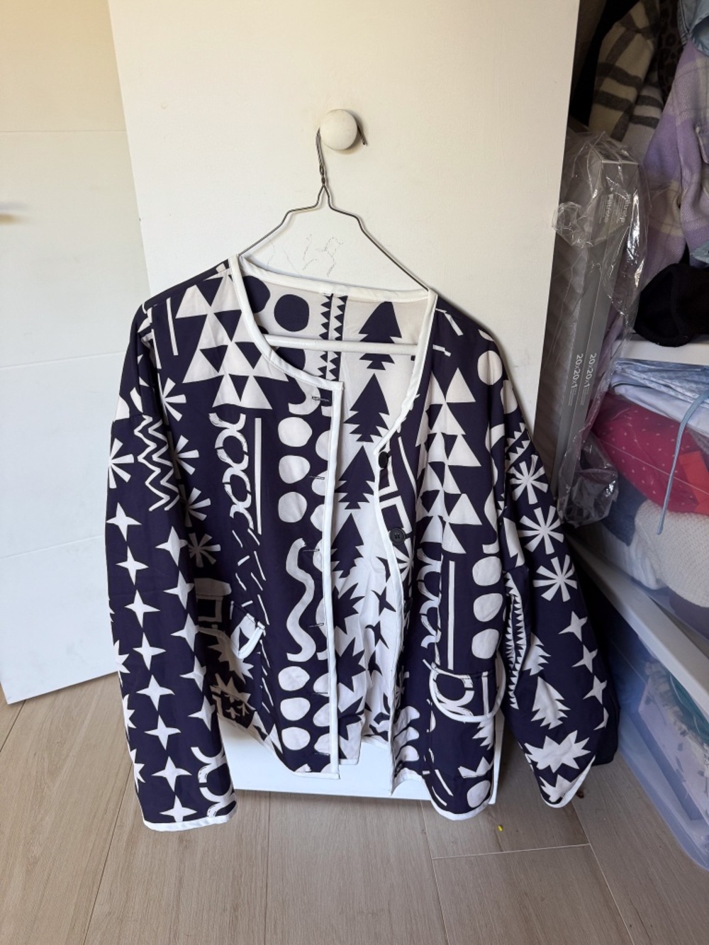 Reversible Quilted Jacket - L - Picture 5 of 13